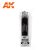 AK Interactive Tools -  SET OF 5 SILICONE BRUSHES HARD TIP MEDIUM