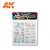 AK Interactive WET Transfers - SURTIDO DE CALCAS DE GRAFFITIS
