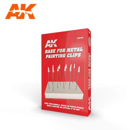 AK Interactive Tools - BASE FOR METAL PAINTING CLIPS