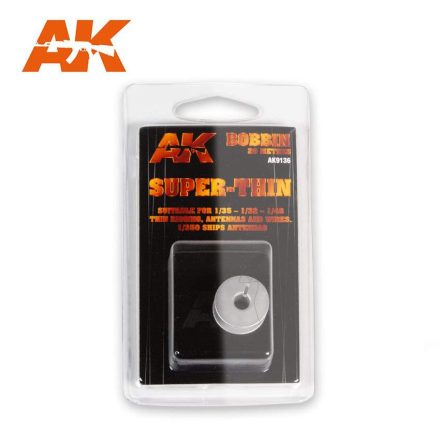 AK Interactive Elastic Rigging Bobbinsuper-thin