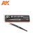 AK Interactive Tools - HG ANGLED TWEEZERS 02 (FLAT-END)