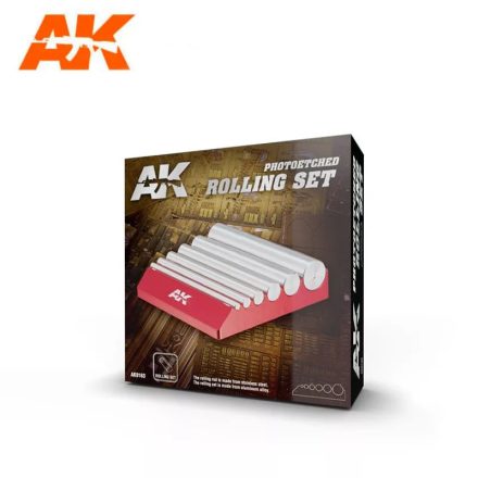 AK Interactive Tools - PHOTO ETCHED ROLLING SET