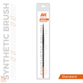 AK Synthetic brush Round 2/0