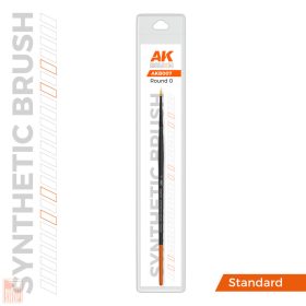 AK Synthetic brush Round 0