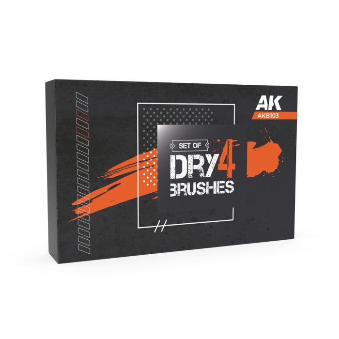 AK-Interactive Dry brushes set