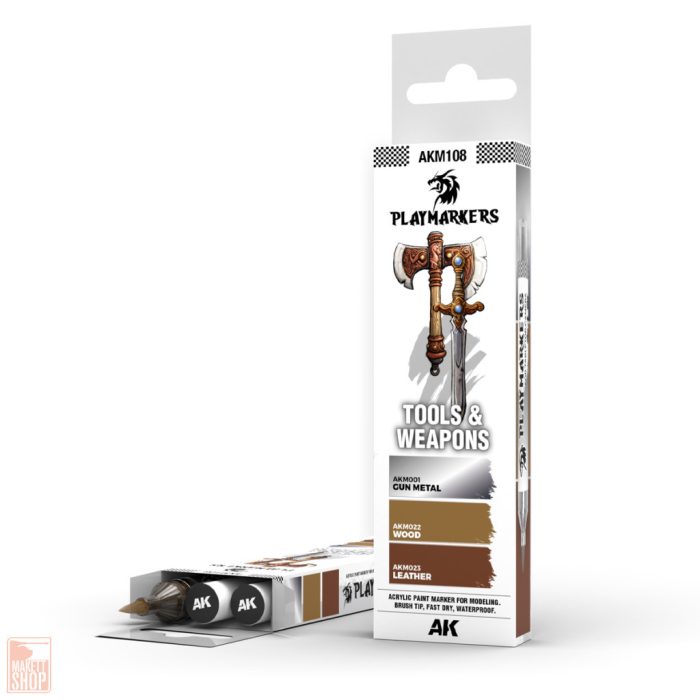 AK-Interactive Playmarkers set Tools and weapons