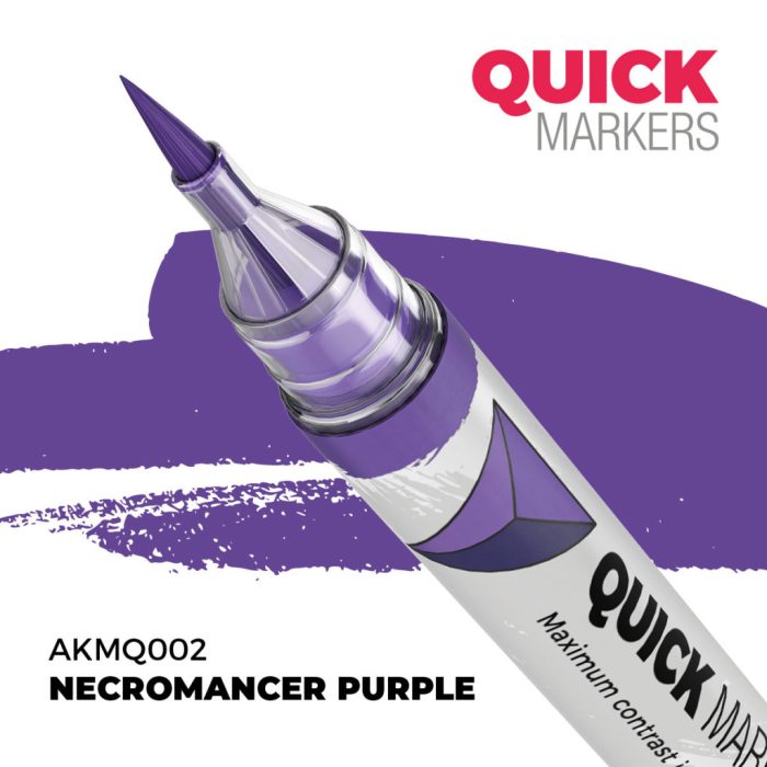 AK-Interactive Quick markers Necromancer purple