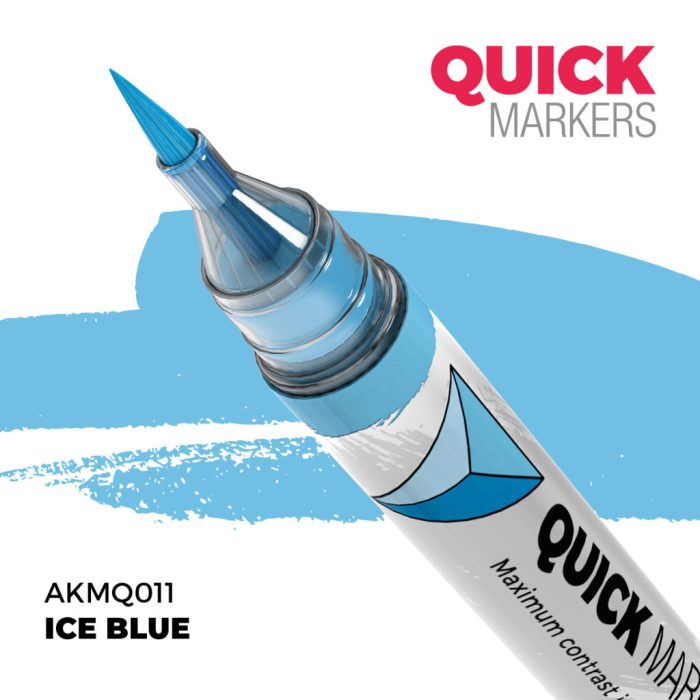 AK-Interactive Quick markers Ice blue