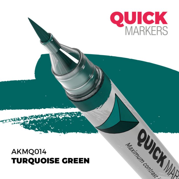 AK-Interactive Quick markers Turquoise green
