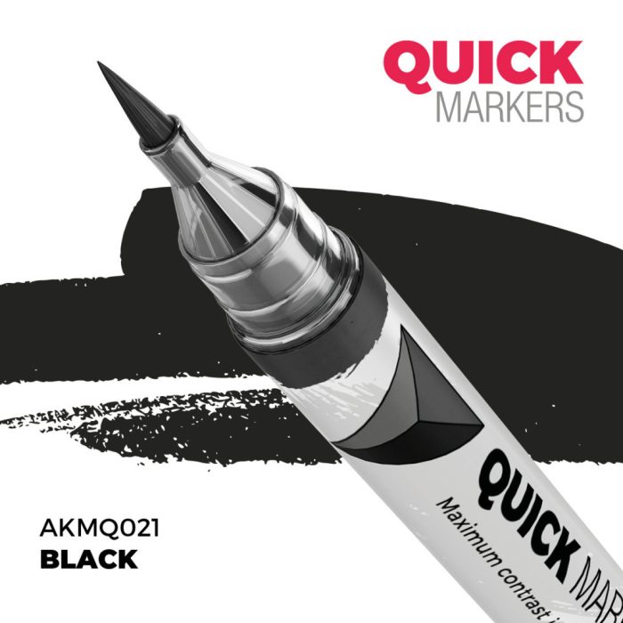 AK-Interactive Quick markers Black