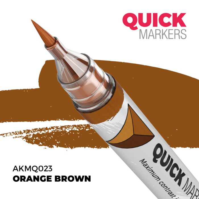 AK-Interactive Quick markers Orange brown