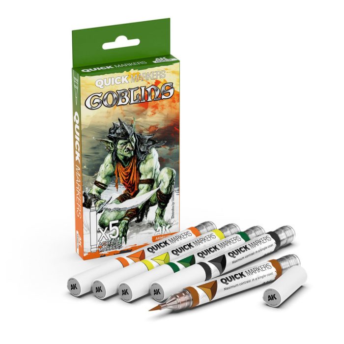 AK-Interactive Goblins quick markers set