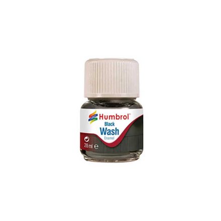 Humbrol - 28ml Enamel Wash Black (AV0201)