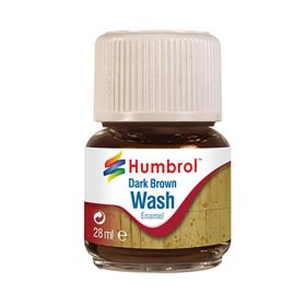 Humbrol Humbrol - Enamel Wash Dark Brown, 28 ml (AV0205)
