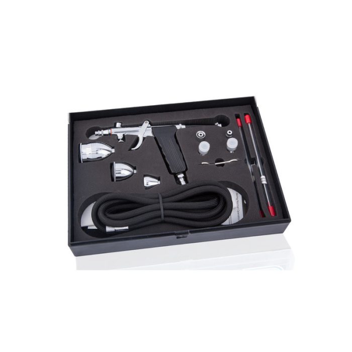 Chromax Chromax - BD-116C Szórópisztoly készlet 0,3-0,5-0,8-as düznivel-tűvel és levegőkábellel
