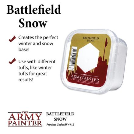 Army Painter Battlefield Snow 