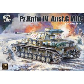 Border model BT033 1:35 Panzer IV Ausf.G mid (Kharkov)