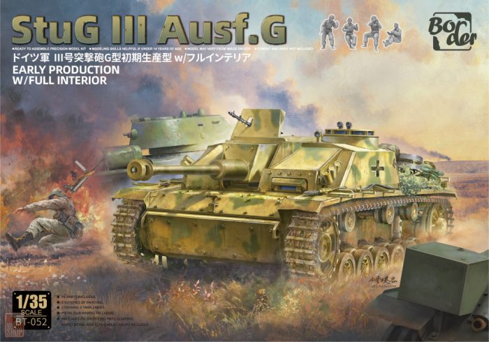 Border Model BT052 1:35 StuG III Ausf. G Early Production w/ Full Interior