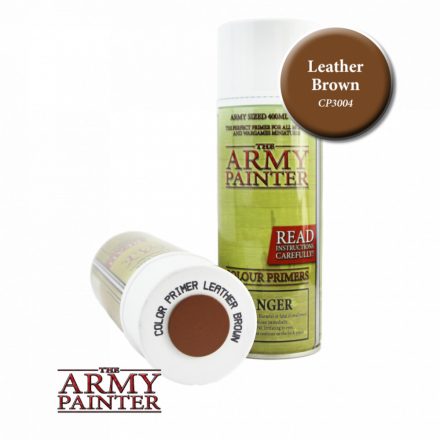 Army Painter Colour Primer - Leather Brown