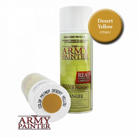 Army Painter Colour Primer - Desert Yellow