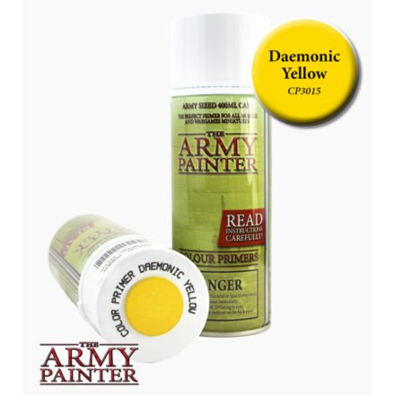 Army Painter Colour Primer - Daemonic Yellow