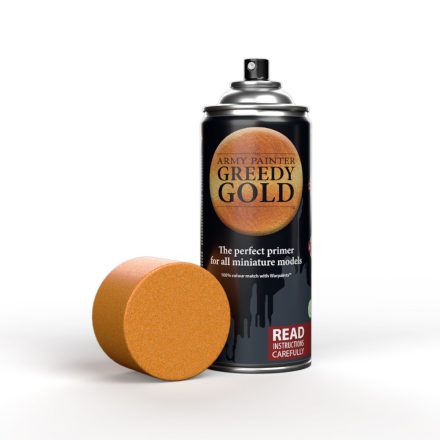 Army Painter Colour Primer - Greedy Gold
