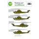ASK decal 1:32 Bell AH-1G Cobra 1th Aviation Helicopter Cavalry D/227 AHB