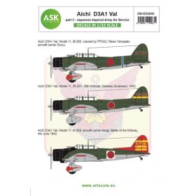   ASK decal 1:32 Aichi D3A1 VAL part 3 - Imperial Japanese Army Air Service