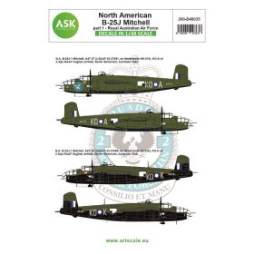   ASK decal 1:48 B-25J Mitchell part 1 - Royal Australian Air Force