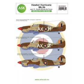   ASK decal 1:48 Hawker Hurricane Mk.IIB part 11 - South African Air Force