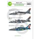 ASK decal 1:72 Alpha Jet E Belgian Air Force and Armeé de l'Air part 2