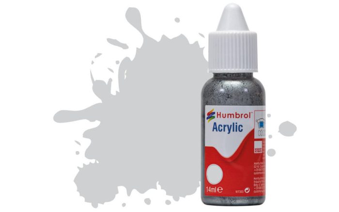 Humbrol Humbrol Acrylic - Silver - Metallic (11) 14ml (DB0011)