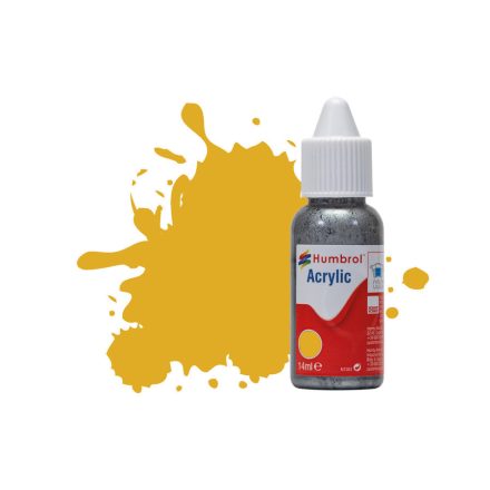 Humbrol Acrylic - Gold - Metallic (16) 14ml (DB0016)