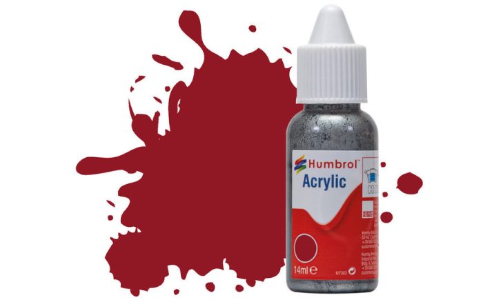 Humbrol Humbrol Acrylic - Crimson - Gloss (20) 14ml (DB0020)