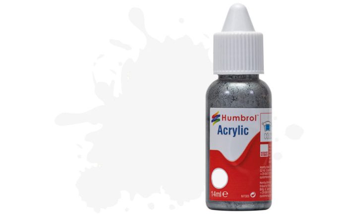Humbrol Humbrol Acrylic - White - Gloss (22) 14ml (DB0022)