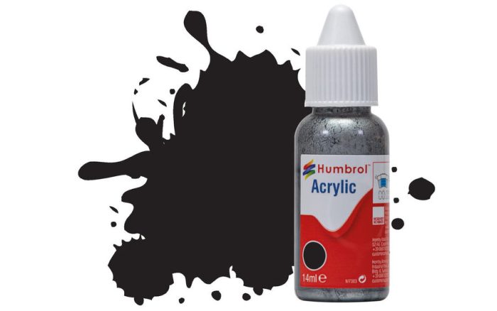 Humbrol Humbrol Acrylic - Black - Matt (33) 14ml (DB0033)