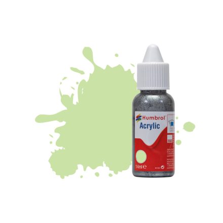 Humbrol Acrylic - Pastel Green Matt (36) 14ml (DB0036)