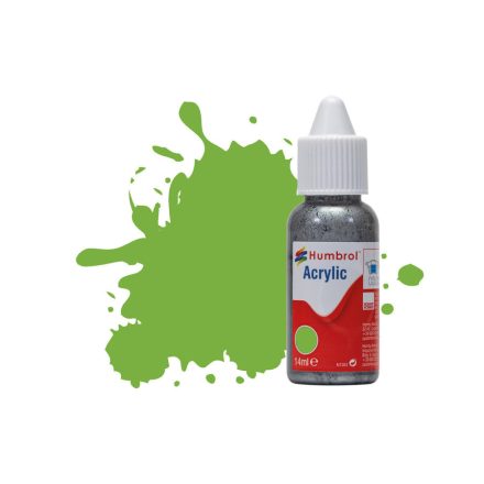 Humbrol Acrylic - Lime Gloss (38) 14ml (DB0038)
