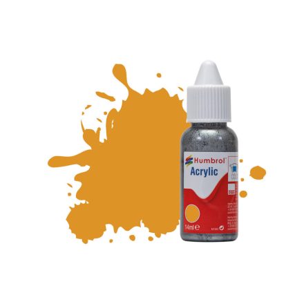 Humbrol Acrylic - Brass Metallic (54) 14ml (DB0054)