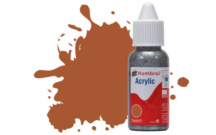 Humbrol Humbrol Acrylic - Leather - Matt (62) 14ml (DB0062)
