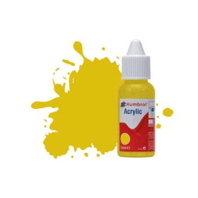   Humbrol Humbrol Acrylic - Pale Yellow Matt (81) 14ml (DB0081)