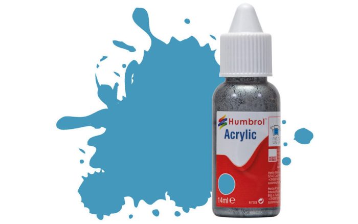 Humbrol Humbrol Acrylic - Middle Blue Matt (89) 14ml (DB0089)