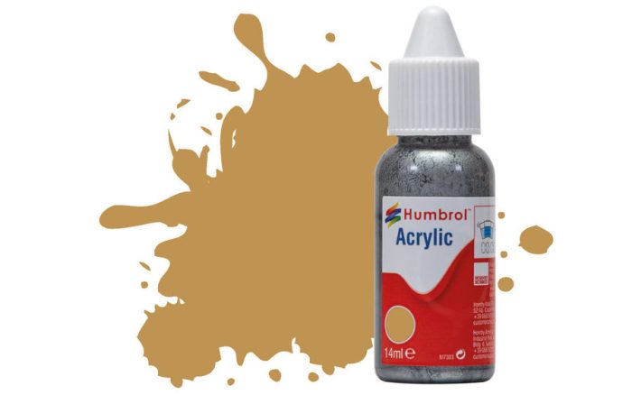Humbrol Humbrol Acrylic - Desert Yellow - Matt (93) 14ml (DB0093)
