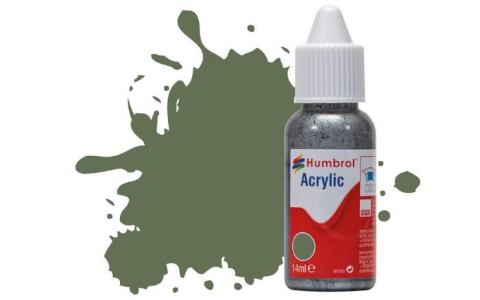 Humbrol Humbrol Acrylic - Army Green - Matt (102) 14ml (DB0102)