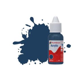   Humbrol Humbrol Acrylic - Oxford Blue Matt (104) 14ml (DB0104)