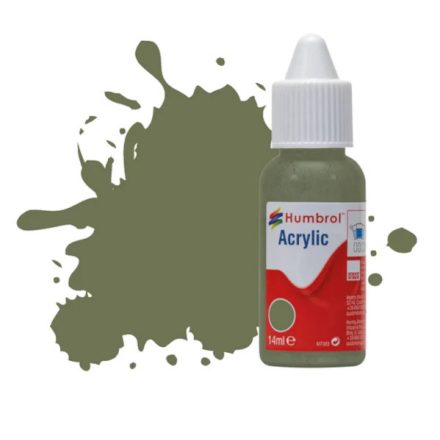 Humbrol Acrylic - Marine Green Matt (105) 14ml (DB0105)