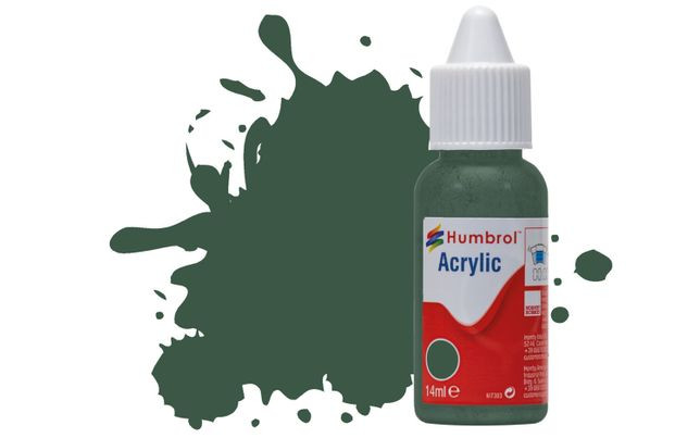 Humbrol Humbrol Acrylic - US Dark Green Matt (116) 14ml (DB0116)