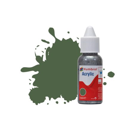 Humbrol Acrylic - US Light Green - Matt (117) 14ml (DB0117)