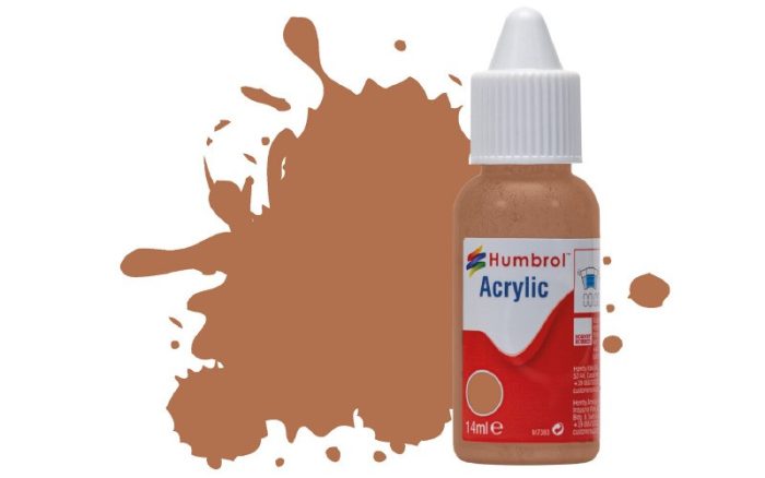 Humbrol Humbrol Acrylic - Light Earth Matt (119) 14ml (DB0119)