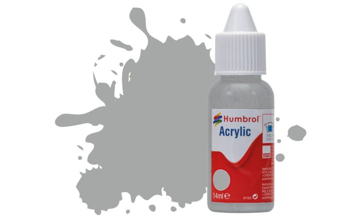 Humbrol Humbrol Acrylic - US Gull Grey Satin (129) 14ml (DB0129)